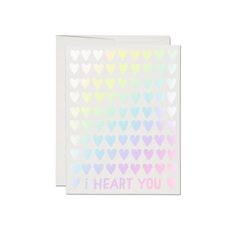 Lots of Hearts Single Card