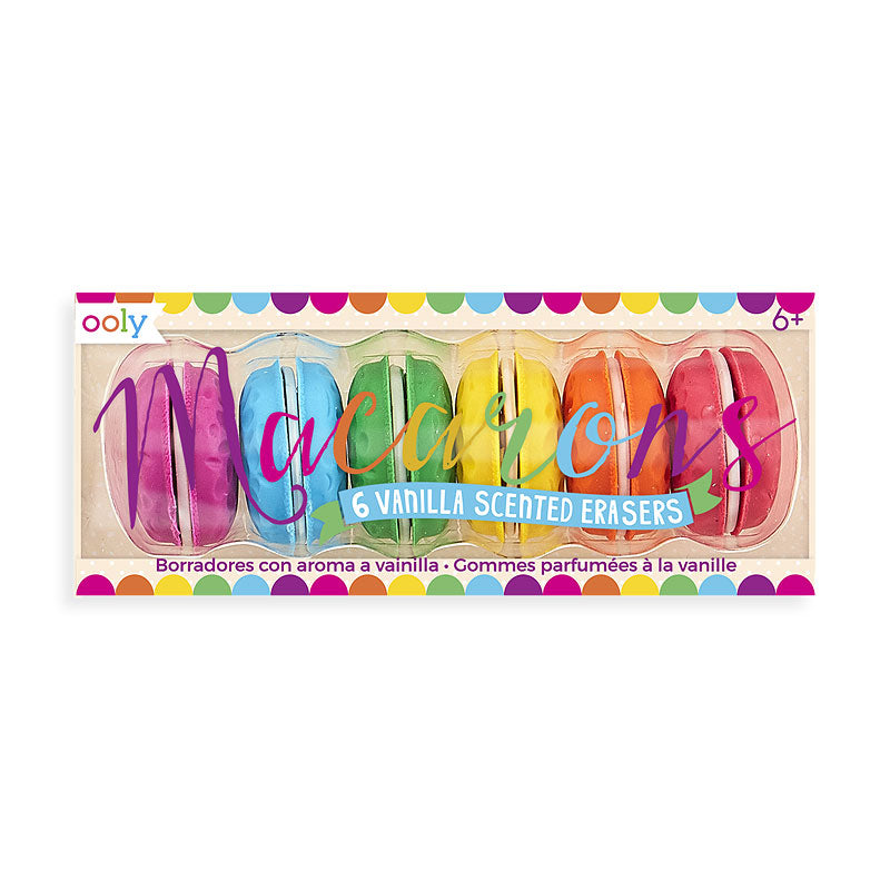 Macaron Scented Eraser Set