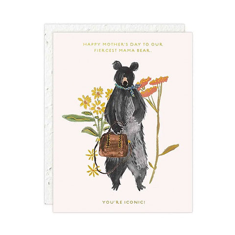 Mama Bear Single Card
