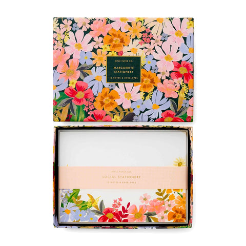 Marguerite Social Stationery Set