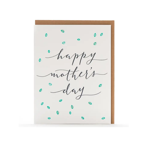 Mother's Day Calligraphy Single Card