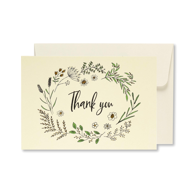 Thank You Native Botanicals Boxed Cards