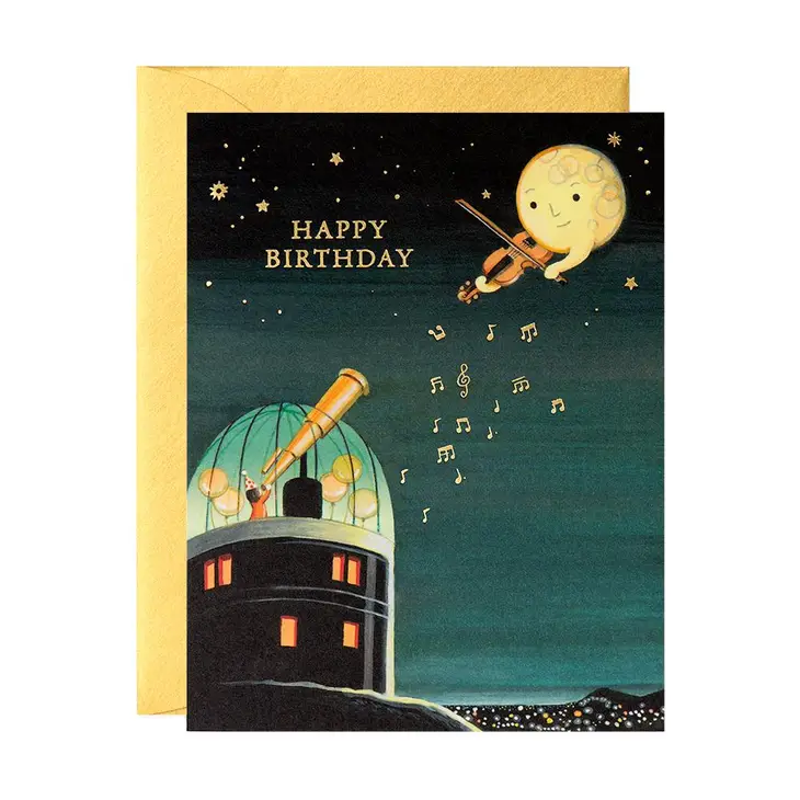 Observatory Birthday Single Card