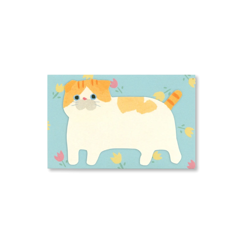 Mini Message Card Set - Orange Cat