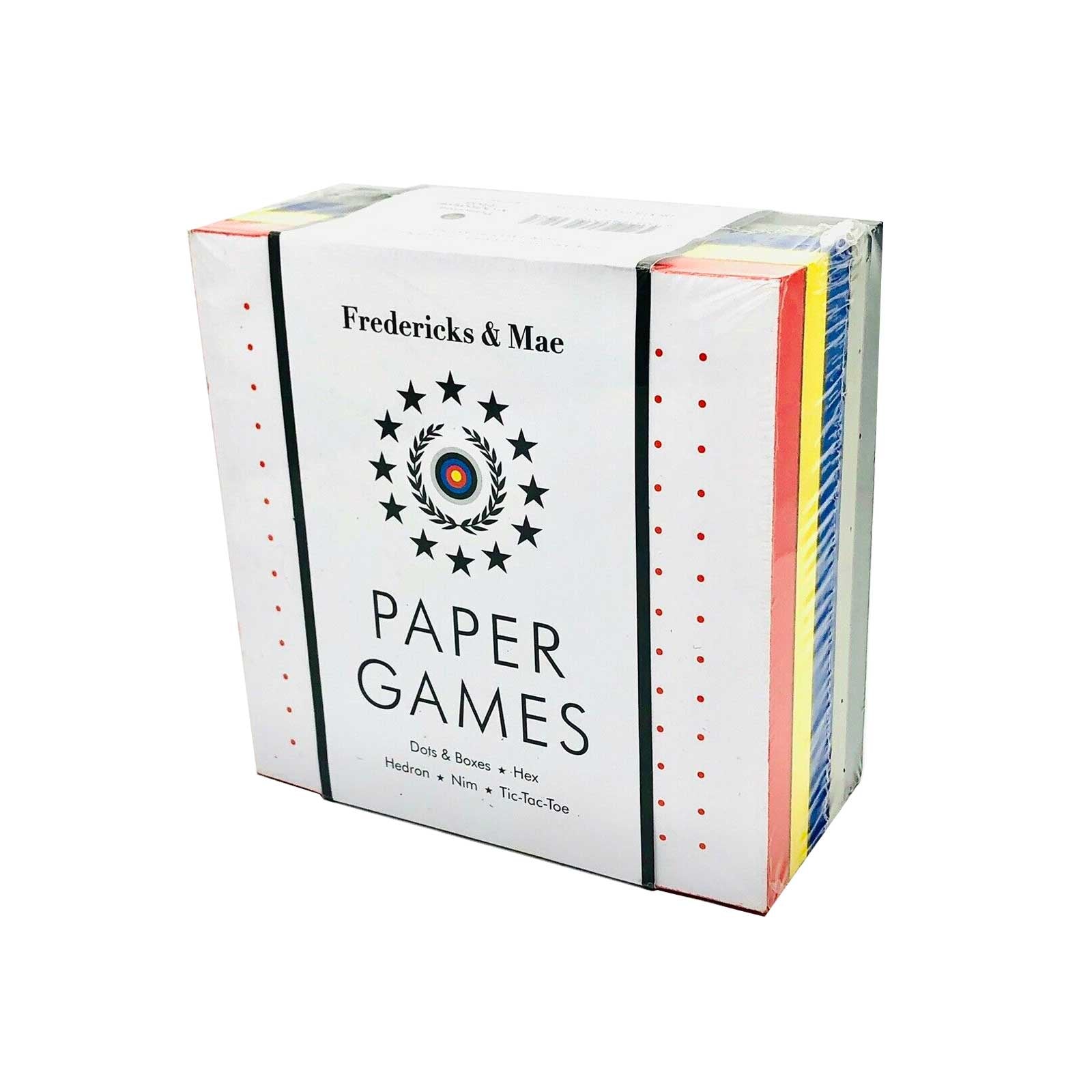 Two Player Paper Games – Fredericks and Mae