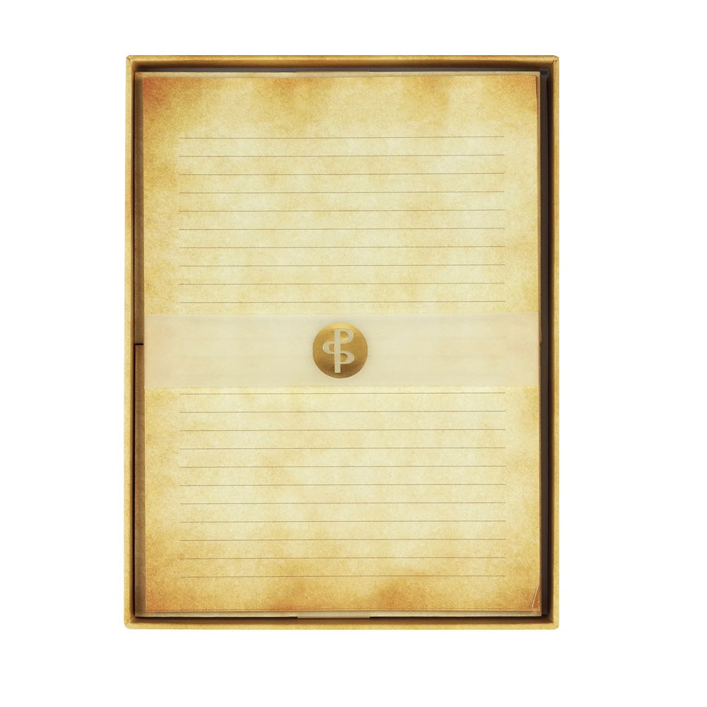 Vintage Parchment Letter-Perfect Stationery