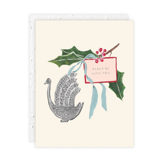 Peace Be With You Holiday Single Card