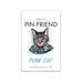 Berkley Punk Cat Enamel Pin