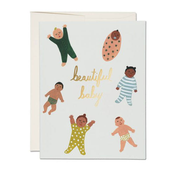 Beautiful Baby Single Card