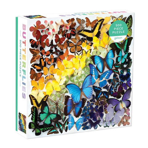 Rainbow Butterflies - 500 Piece Puzzle