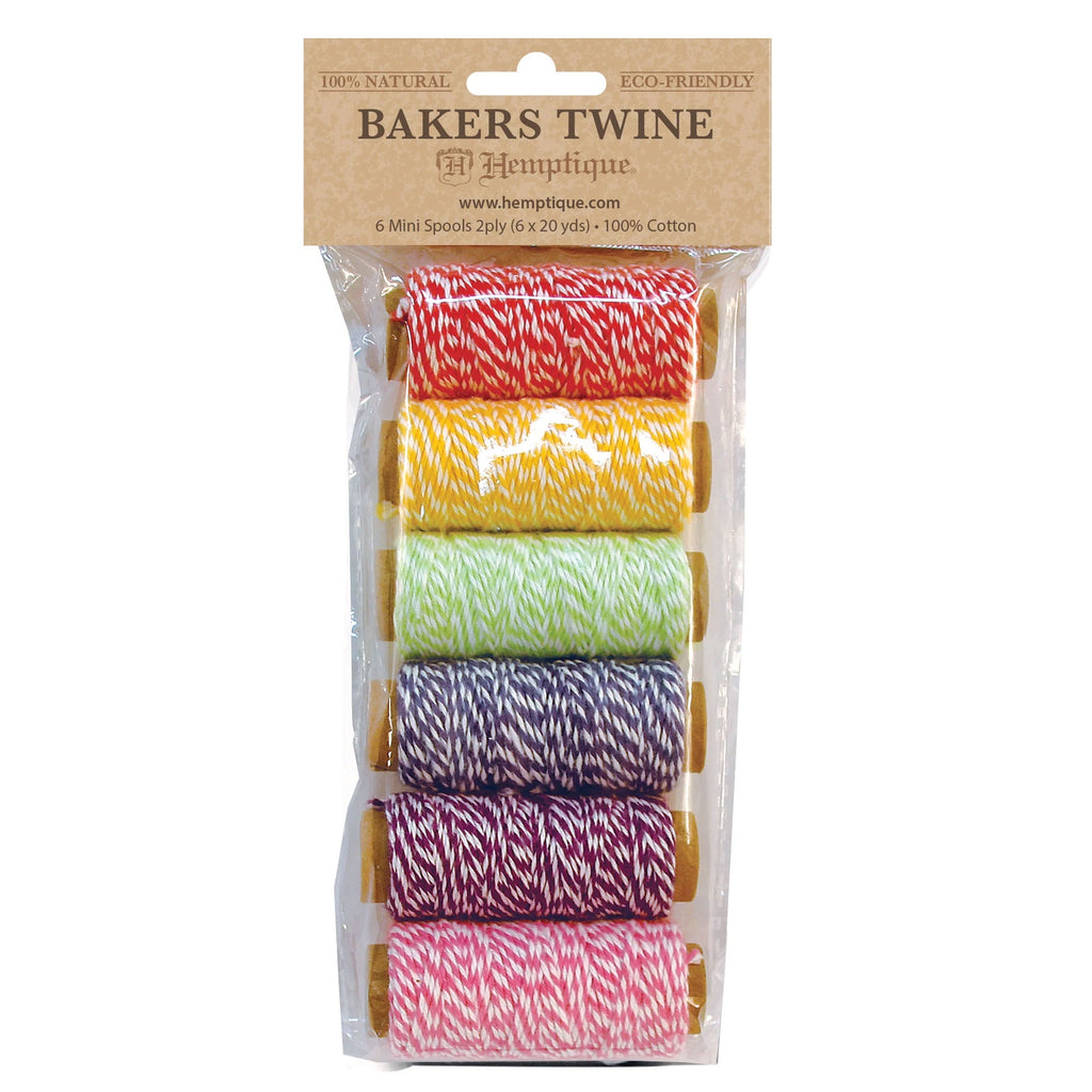 Cotton Bakers Twine Mini Set - Rainbow