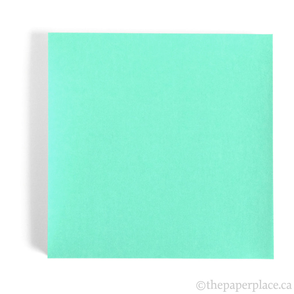 15cm Single Colour Aqua - 100 Sheets