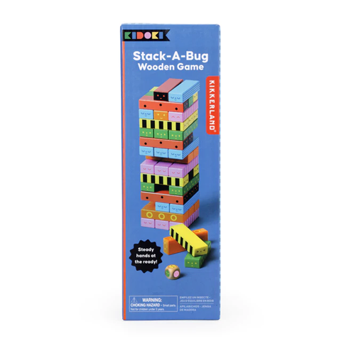 Stack-A-Bug Wooden Block Game