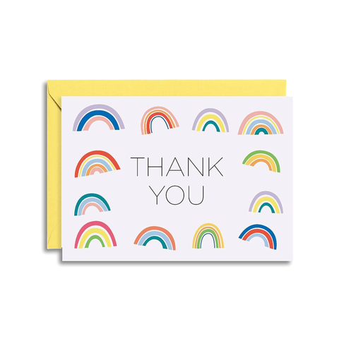 Rainbows Thank You Boxed Cards