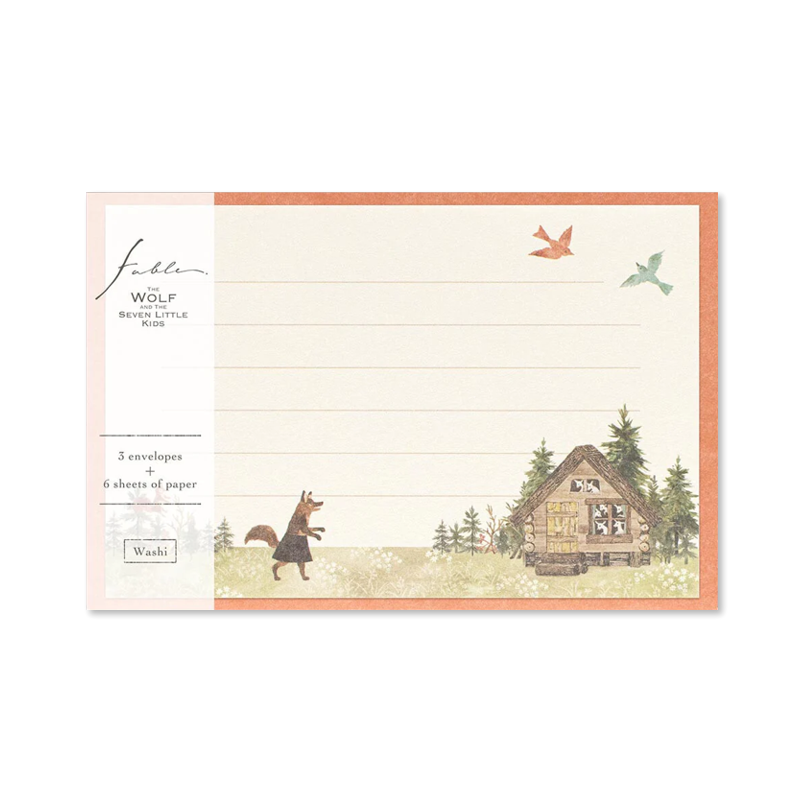The Wolf & The Seven Little Kids Stationery Set