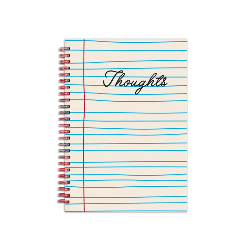 Thoughts Lined Journal