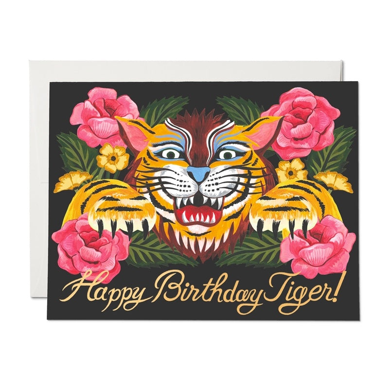 Birthday Roar Single Card