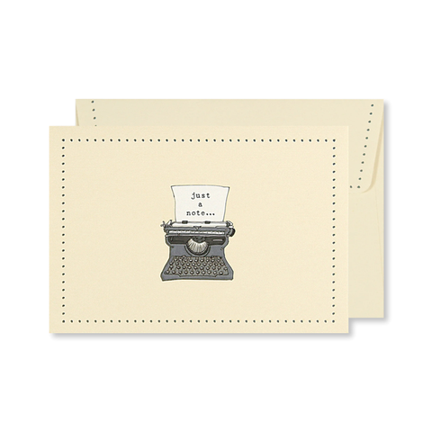 Typewriter - Boxed Cards
