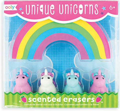 Unique Unicorns Scented Erasers