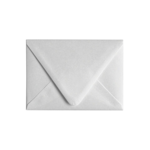 A6 Envelope Shimmer Silver