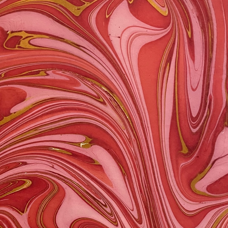 Waves - Joyful Red