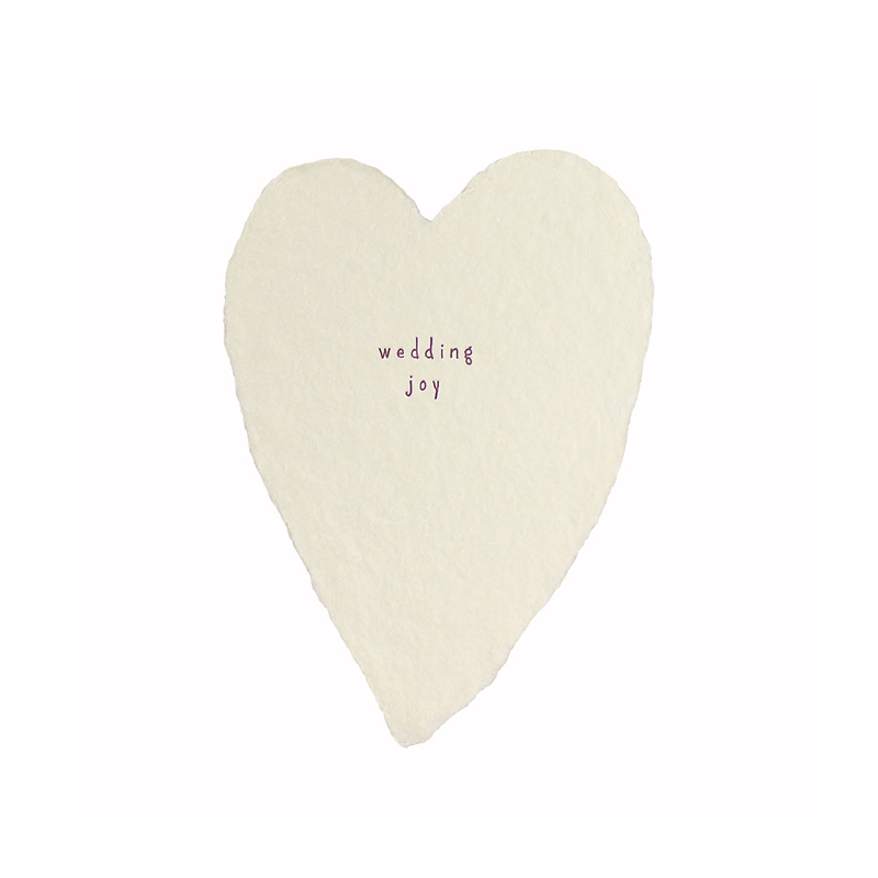 Wedding Joy Single Card