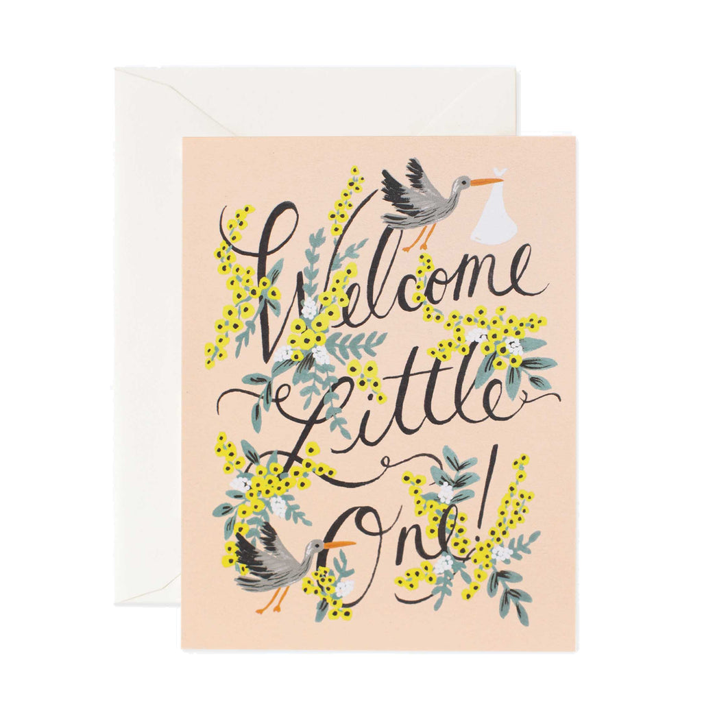 Rifle Welcome Little One Single Card
