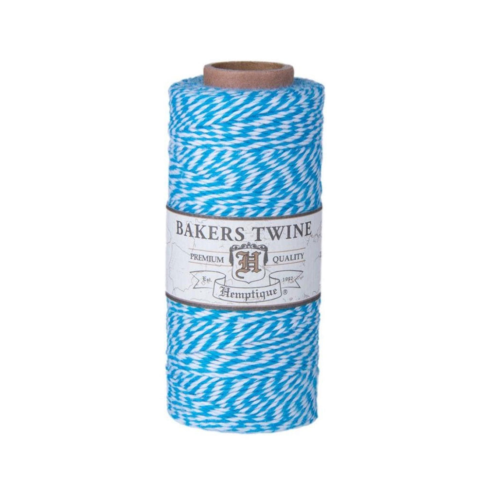 Cotton Bakers Twine - Blue/White