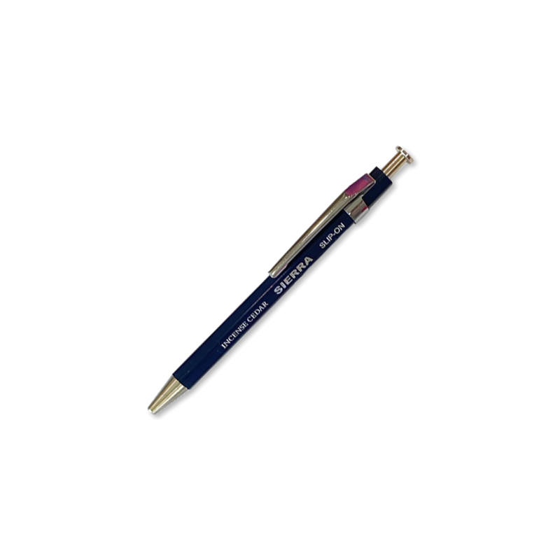 Wooden Needle Point Pen - Navy