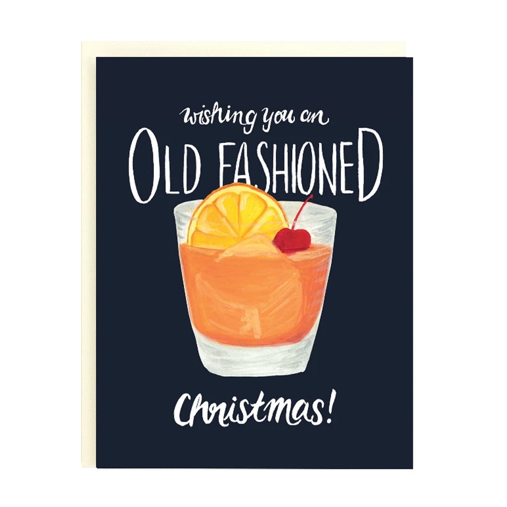 Old Fashioned Christmas Single Card