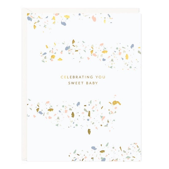 Baby Confetti Card