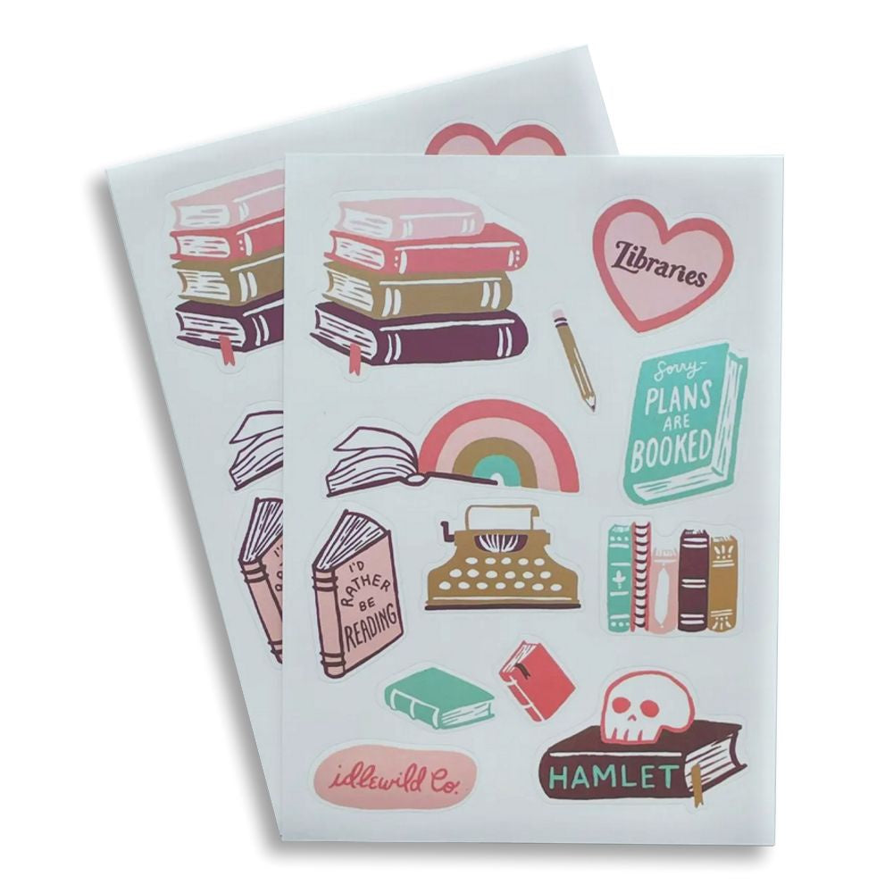 Bibliophile Stickers