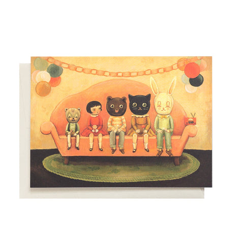 Costume Party Single Card