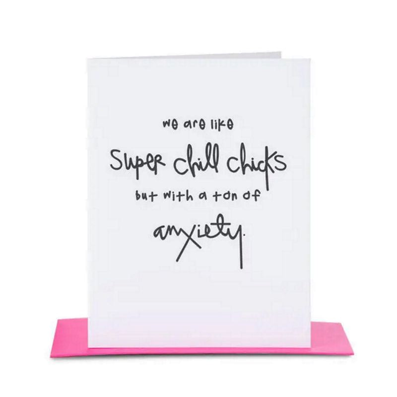 Super Chill Chicks Single Card
