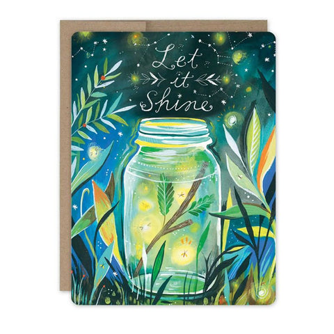 Firefly Jar Birthday Single Card