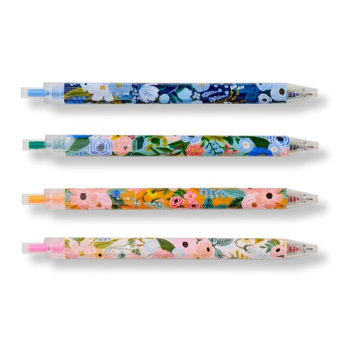 Rifle Paper Garden Party Gel Pen S/4
