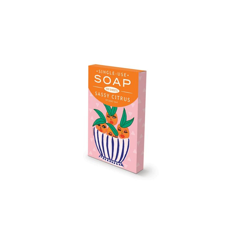 Sassy Citrus - Single Use Soap Sheets