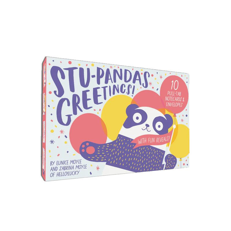 Stu-Pandas Greetings Boxed Card Set of 10