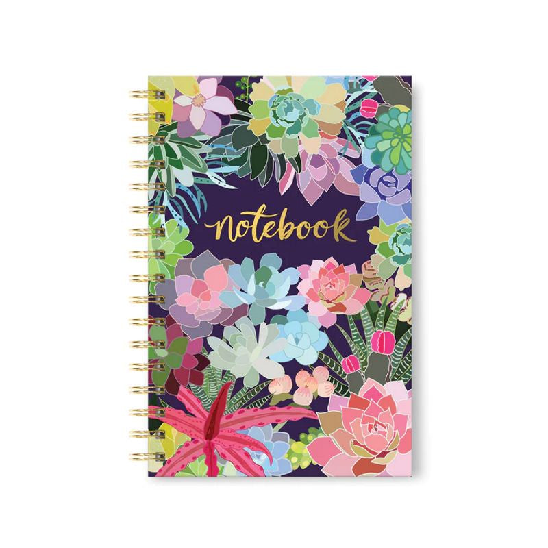 Succulent Paradise Spiral Notebook