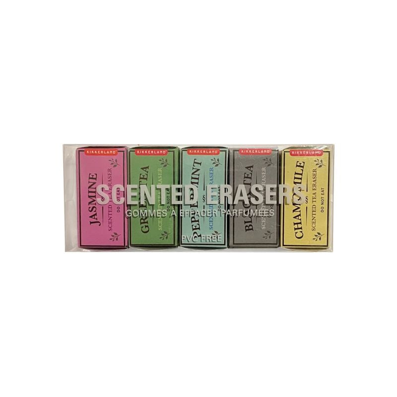 Tea Eraser Set -5pcs.