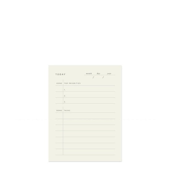 To Do Today - Block Notepad